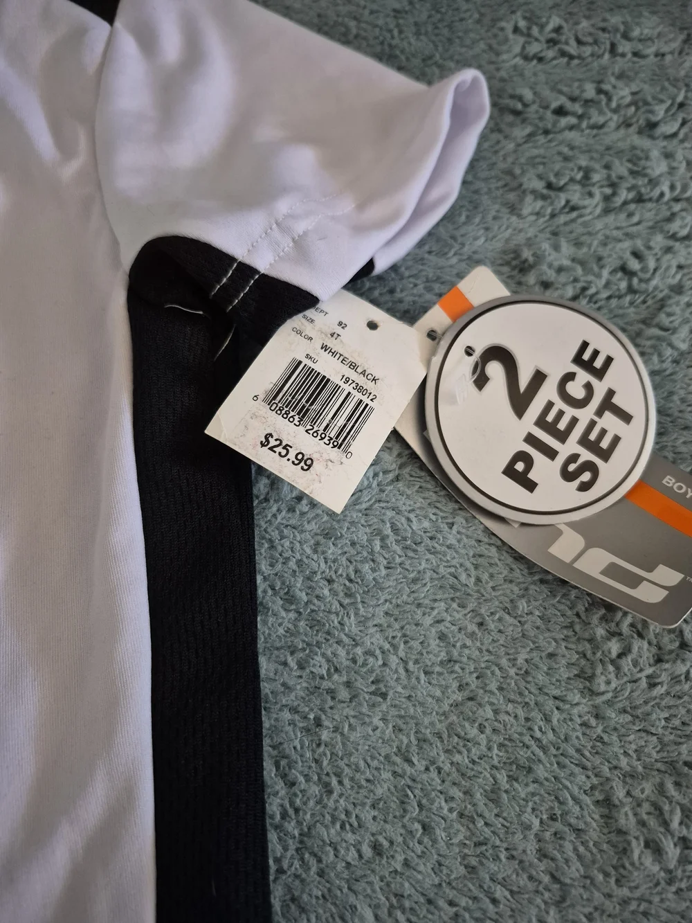 Ing Kids Black & White 'HASH TAG THIS' Matching Set